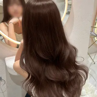 ロング カラー 柔らかいガーリーヘア 🎀Mahiroのヘアスタイル