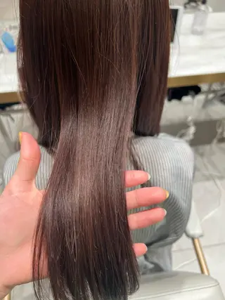 カラー 顔周り/透明感カラー /韓国ヘア/TAKUのヘアスタイル