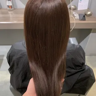 ロング パーマ 美髪・シールエクステ ホソタニリョウコのヘアスタイル