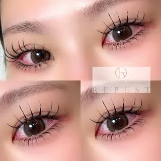 マツエク・マツパ yuuka REBEST心斎橋のマツエク・マツパデザイン