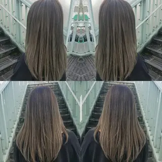 セミロング noa.所属・今中 小百合のヘアスタイル