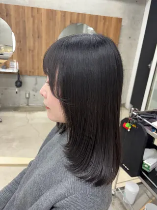 セミロング モテ♡hair 🎠🫧ERIのヘアスタイル