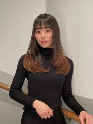 セミロング i.+FERiCIA.所属・ボブ／アンニュイ 🌷しだひめな🌷のヘアスタイル