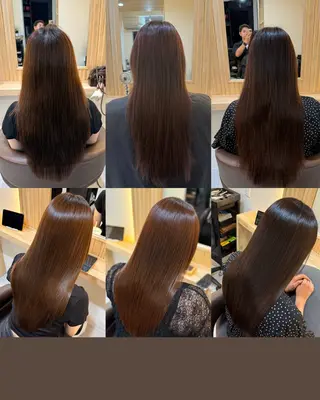 ロング attrait南堀江所属・KAISEI髪質改善 /縮毛矯正のヘアスタイル