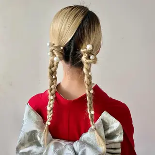 ヘアアレンジ Kureha/ネイル トレンドヘアのヘアスタイル