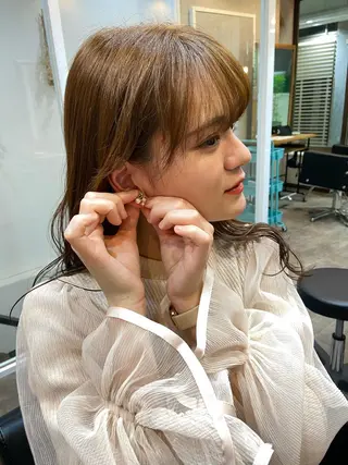 ロング nico🏁 rihoのヘアスタイル
