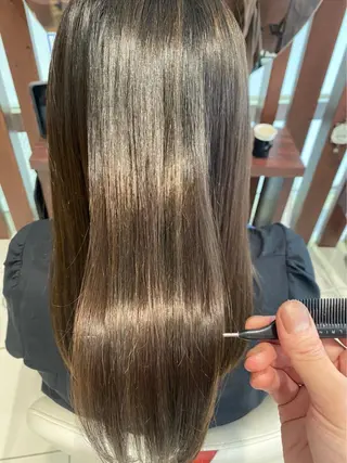 ロング 白髪手術/小顔カット /浦和⭐️Ryu⭐️のヘアスタイル