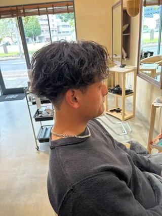 ショート メンズ 鹿児島 TSUBASAのヘアスタイル