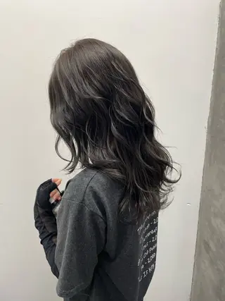 ロング カラー 酸性ストレート/ ボブ/暖色/リコのヘアスタイル