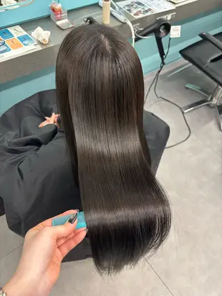 ロング Mio/髪質改善 透明感カラー/西梅田のヘアスタイル