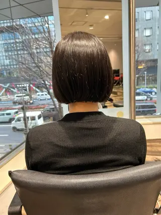 ショート カラー 🫧うる艶透明感🥣 MAYAのヘアスタイル