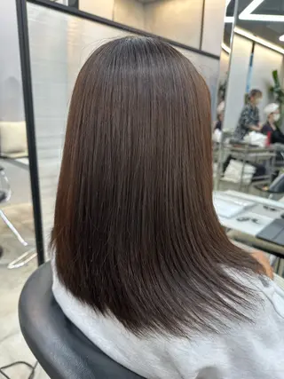 セミロング カラー 髪質改善/艶髪様 🍎豊田修太郎のヘアスタイル