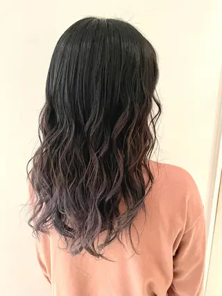 ロング ☀️コミヤマミユ☀️ /パーマ/ハイトーンのヘアスタイル