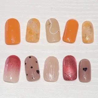 ネイル 6RokuHair（ロクヘアー)所属・門川 茉奈美のネイルデザイン