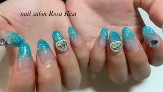 セミロング ネイル ネイルスタジオ シェイクユアハンズのネイルデザイン