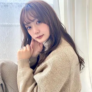 セミロング カラー ボブ& 髪質改善FUMIYAのヘアスタイル