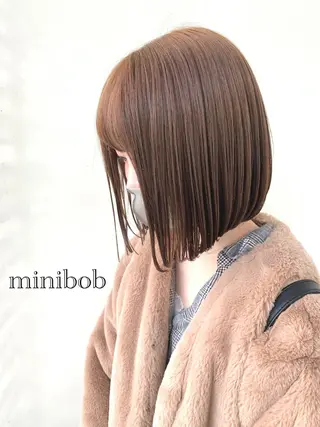 ショート カラー パーマ ヘアアレンジ Zina福岡天神🪞 髪質改善🪞レイヤーのヘアスタイル