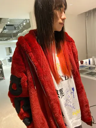 ミディアム カラー STAN WOOD所属・似合わせcut 🔥yutakaのヘアスタイル