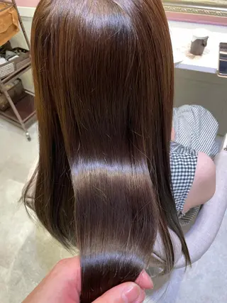 ロング 髪質改善 eclargeKOHのヘアスタイル