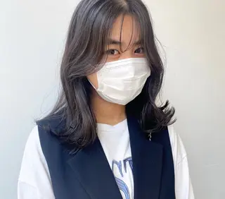 セミロング actor所属・ウラノ ソウシのヘアスタイル