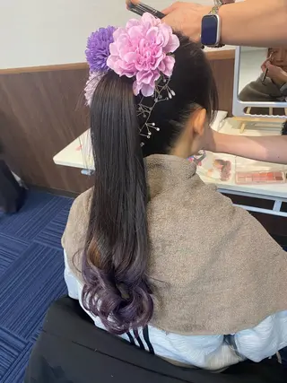 ロング ヘアアレンジ Avalon所属・Hiroshi ヒロシのヘアスタイル