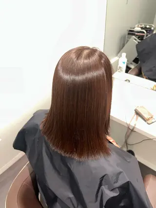 セミロング Wisteria所属・美髪特化✨ 伊織✨縮毛矯正✨のヘアスタイル