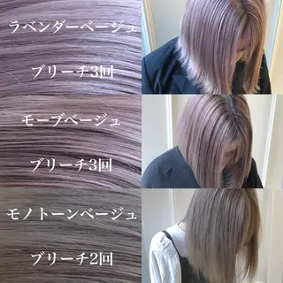 ミディアム カラー レイヤー⭐️カラー ⭐️平川雅史のヘアスタイル