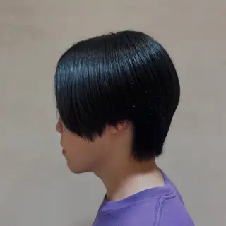 ショート メンズ 鎌田 流沙奈のヘアスタイル