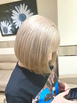 ショート カラー SOYON なんば店所属・艶髪✨/似合わせ✨/ SOYON難波/直紀のヘアスタイル