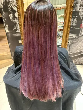 ロング 半田 陽菜のヘアスタイル