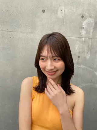 ミディアム カラー i.Tokyo所属・ショート/ボブ/ 髪質改善🍒hiyuのヘアスタイル