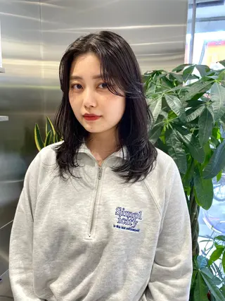 セミロング カラー otoha☆カラー/ レイヤー/八王子のヘアスタイル