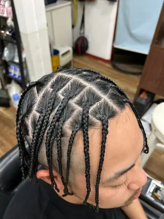 Brave boys所属・田中 優心のヘアスタイル