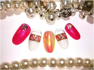 ネイル 下妻市ﾈｲﾙｻﾛﾝ M_styleのネイルデザイン