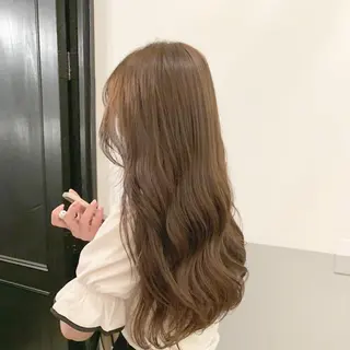 ロング カラー ヘアアレンジ 🎀暖色カラー🎀 ♡yurika♡のヘアスタイル