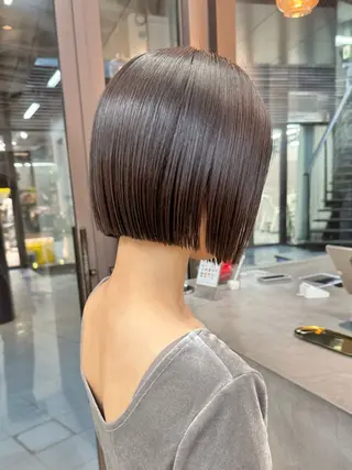 ショート mee.表参道所属・ボブ/ショート /パーマ/shinのヘアスタイル