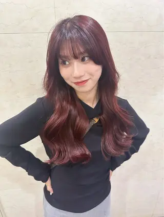 ロング 'AXISガスビル/ Rioのヘアスタイル