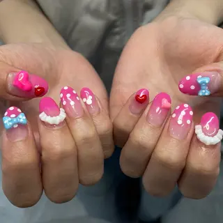 ネイル ひめか🫁 推し概念・個性派のネイルデザイン