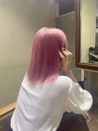 ショート カラー salon de Milk所属・韓国ヘア/艶髪/ ガーリー/ラナ🎀のヘアスタイル