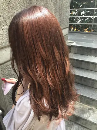 セミロング カラー ヘアアレンジ ainico+所属・メンズ特化✂️栗原 侑也のヘアスタイル