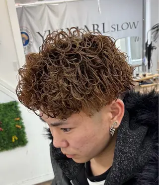 カラー パーマ メンズ メンズ特化サロン Ryomaのヘアスタイル