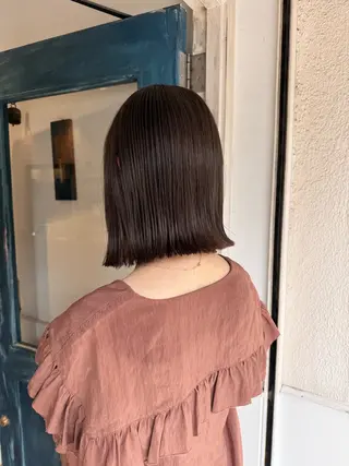 カラー 今泉/KAI🦓艶髪 ボブ/ミニボブのヘアスタイル