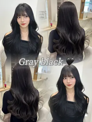 ロング カラー sho/ 名古屋/栄/韓国ヘアのヘアスタイル