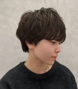 ショート 巻ける縮毛矯正/ボブ 小顔カット大和田拓夢のヘアスタイル