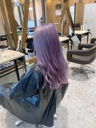 ロング カラー 透明感特化美容師🌈 神保克行のヘアスタイル