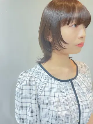 ミディアム Yusuke ユウスケのヘアスタイル