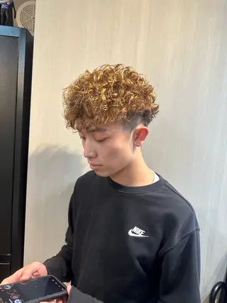 パーマ メンズ 池田隼也 メンズ/パーマのヘアスタイル