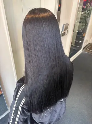 ロング カラー 高田 羊真のヘアスタイル