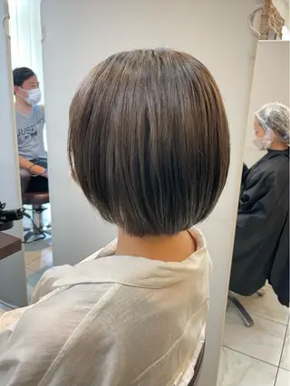 ショート 新籾 尚哉のヘアスタイル