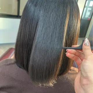 ミディアム 🌸星名 萌々🌸 Recharme新保のヘアスタイル